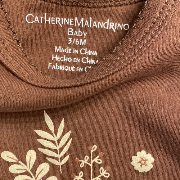 Catherine Malandrino Brown and Orange 3 piece outfit - Picture 2 of 4